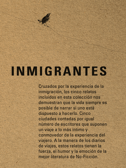 Title details for Inmigrantes by Varios Autores - Available